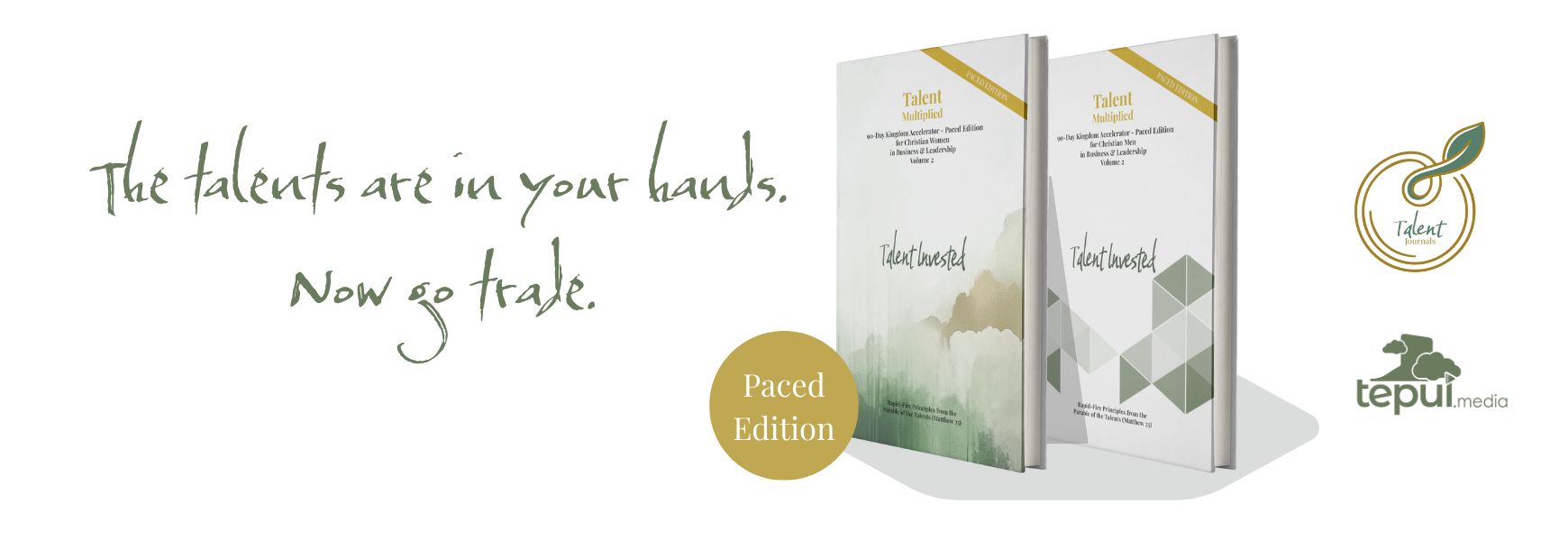 Talent Journals: Journal Multiplied Accelerators Paced Edition Talent Invested - Volume 2 for Men and Women