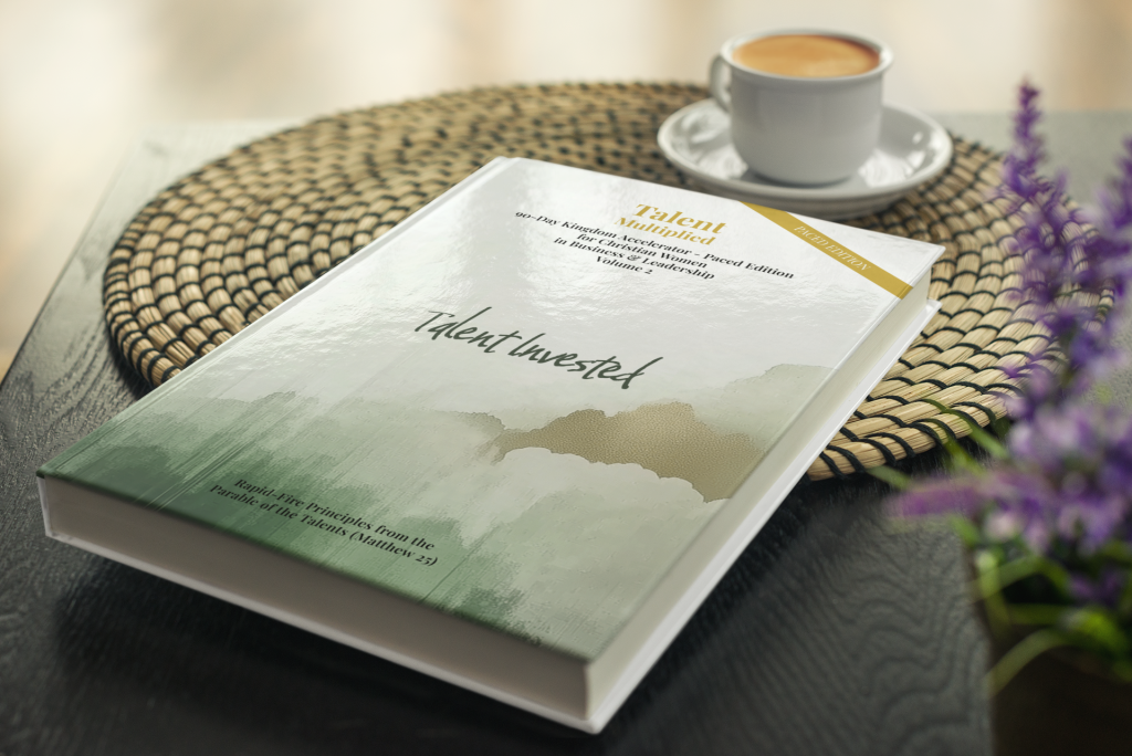 Talent Journals Talent Invested Accelerated for Women Paced Edition on Table
