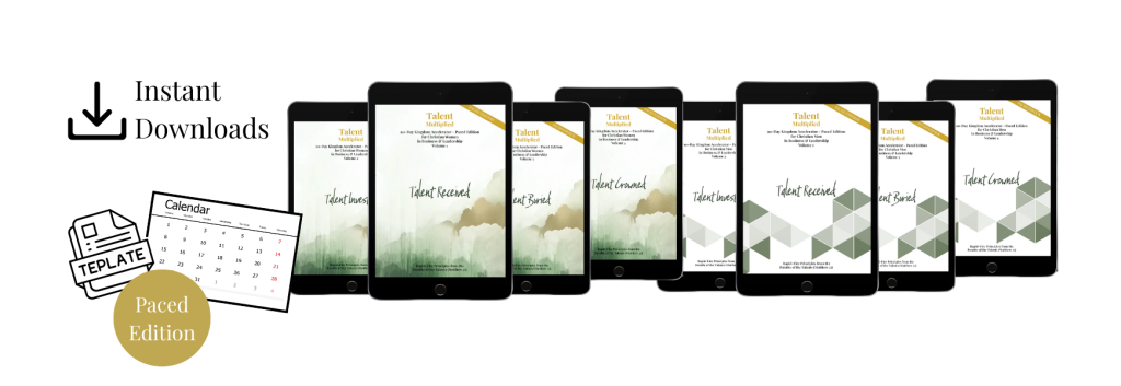 Talent Journals Talent Multiplied Accelerated Full Digital Bundle Paced Edition for Men and Women