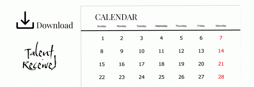 Talent Journals: Journal Multiplied Accelerators 90-Day War Plan Calendar Downloads
