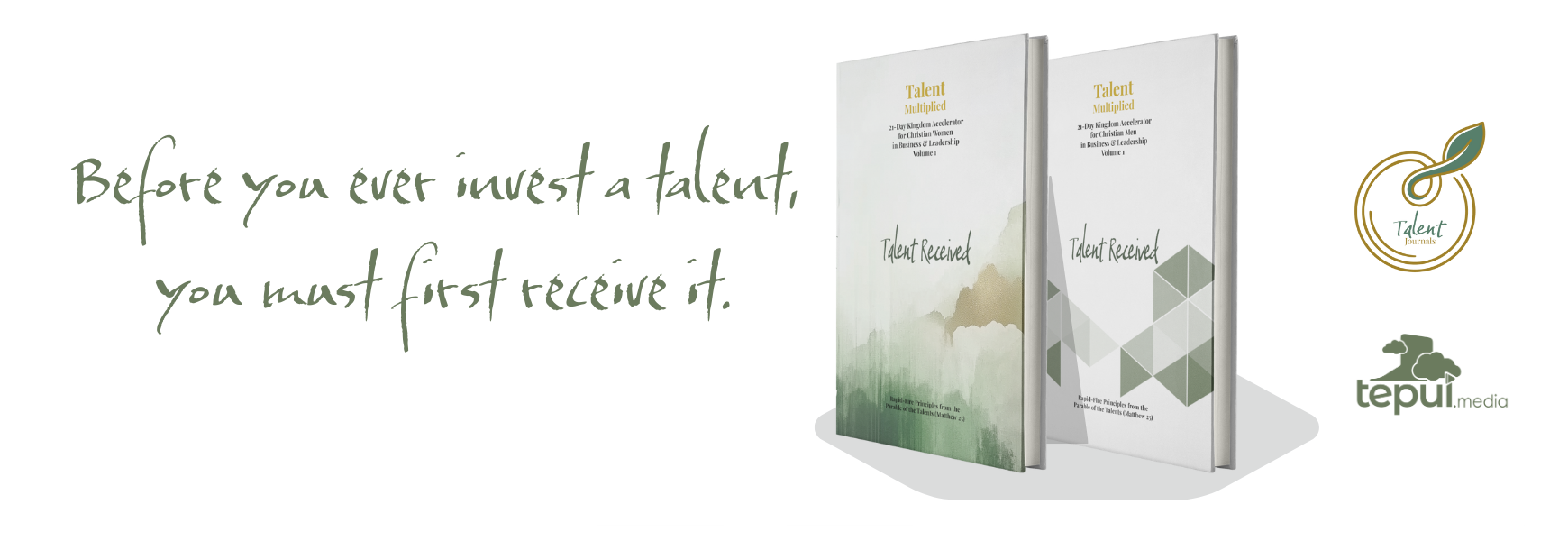 Talent Journals: Journal Multiplied Accelerators Talent Received - Volume 1 for Men and Women
