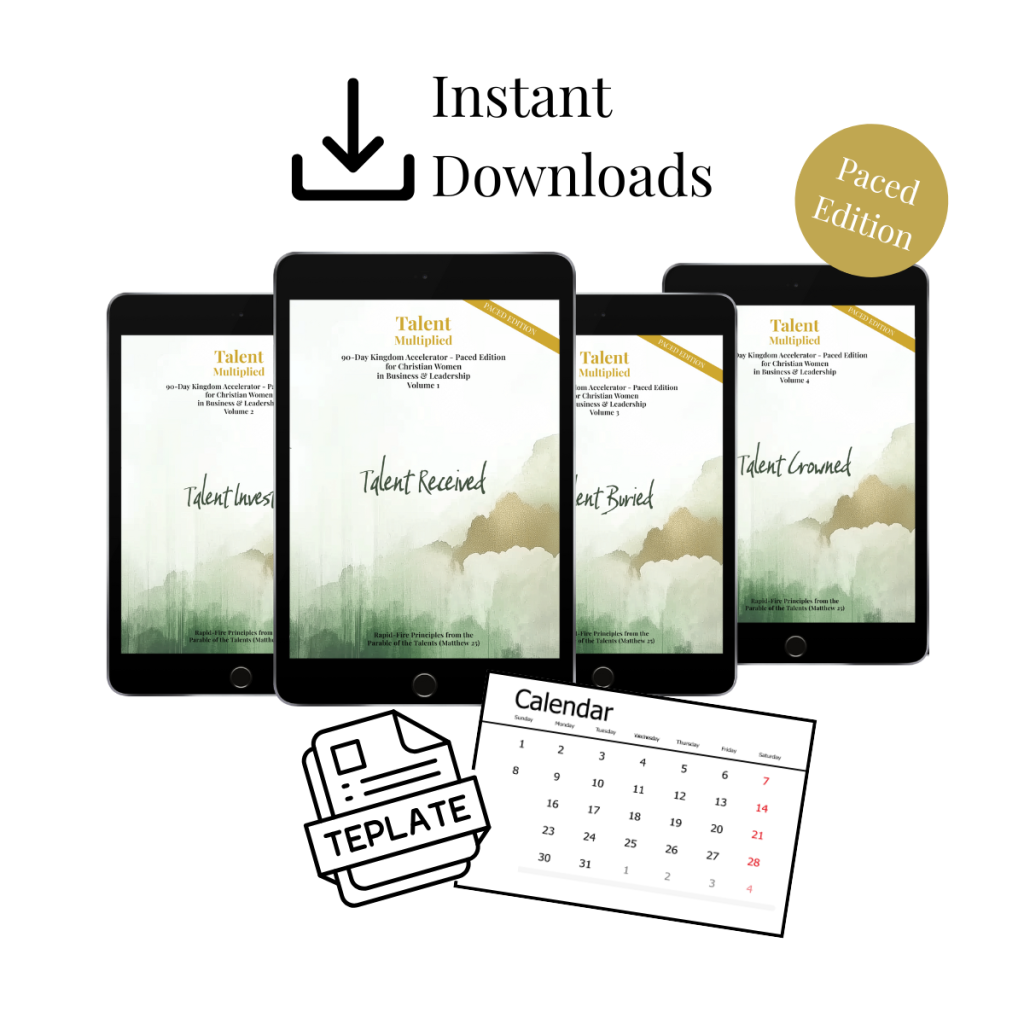 Talent Journals Talent Multiplied Accelerated Full Digital Bundle Paced Edition for Women